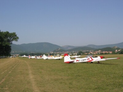 Njemački sportski zrakoplovi u sinjskoj sportskoj zračnoj luci