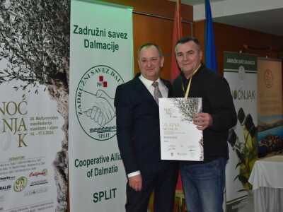 Noćnjak 2024. - Najbolji maslinari u kategoriji pakovina