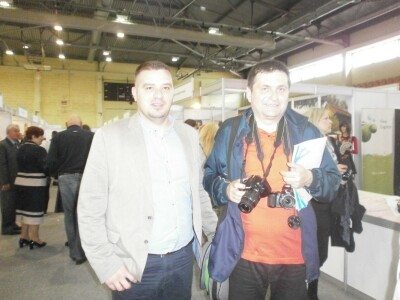 Dio ekipe Zagorje Internationala, novinari Alen Brodar i Mladen Mandić