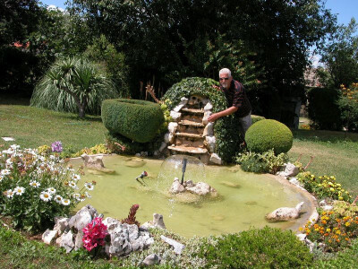 Vrančićev eko-vrt s fontanom Rančićev raj