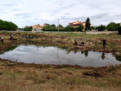 Obnova lokve u Loboriki