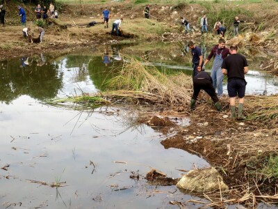 Obnova lokve u Loboriki