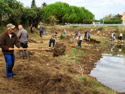Obnova lokve u Loboriki