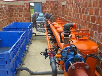 Voćnjaci na području Kloštara - 300 ha - sustav za navodnjavanje sa fertilizacijskom jedinicom