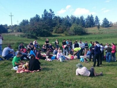 Odmor u čistom krajoliku u Italiji (skupina sudionika eko-projekta RERA SD SDŽ)