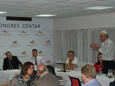 Okrugli stol o zadrugarstvu (skupština Hrvatske udruge vinskih gradova - HRUVIG) -  Sabatina 2016.