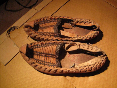 Opanci - rad jednog od članova Udruženja