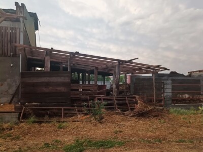 Orkanski vjetar odnio krv farme muznih krava Dišinac