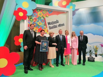 Osnovna škola u Kamenici ima najljepši školski vrt u Hrvatskoj Osnovna škola u Kamenici ima najljepši školski vrt u Hrvatskoj