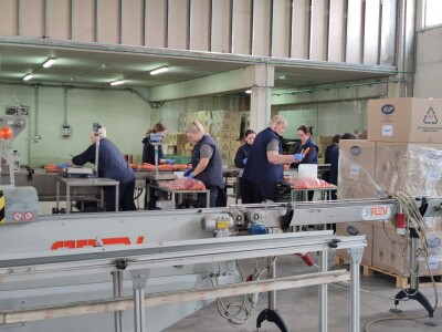 Otkupni centar tvrtke Enna Fruit u Donjem Miholjcu