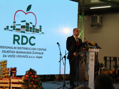 Otvoren Regionalni distribucijski centar za voće i povrće u Osijeku