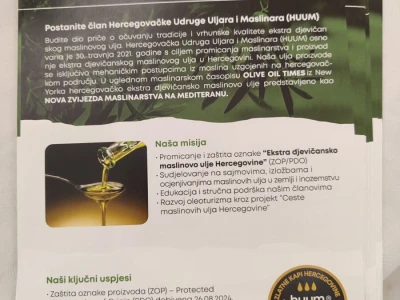 Otvorena prva kušaonica maslinovog ulja u Mostaru
