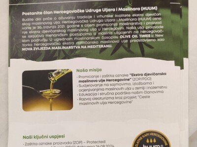 Otvorena prva kušaonica maslinovog ulja u Mostaru