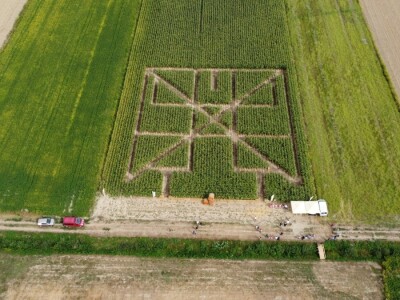 Otvorenje posavski kukuruzni labirint "Hrvatica"