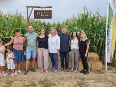 Otvorenje posavski kukuruzni labirint "Hrvatica"