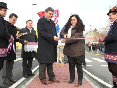 Puštanje u promet novog rotora u središtu Trnave