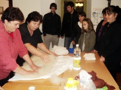 Ovčja vuna - filcanje u radionici