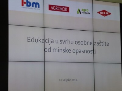 Edukacija u svrhu osobne zaštite od minske opasnosti za poljoprivrednike