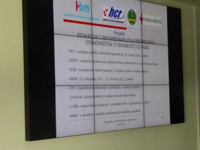 Edukacija u svrhu osobne zaštite od minske opasnosti za poljoprivrednike