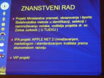 O novim sortama u proizvodnom programu Poljoprivrednog instituta Osijek govorio je Krunoslav Dugalić, dipl.ing.