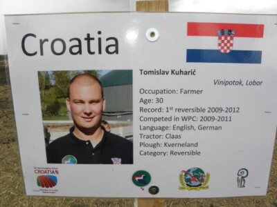 Prvi dan 59. svjetskog natjecanjanja u oranju