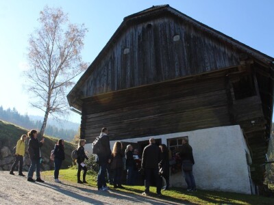 Pašnjaci i šume farme Bauernhof Leitner iznad 1000m/nv