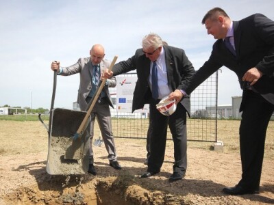 Početak gradnje Drvnog centra Početak gradnje Drvnog centra