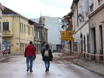 Petrinja nakon potresa Petrinja nakon potresa