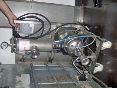 Dio oprema u dijelu vinarije gdje se proizvode vina