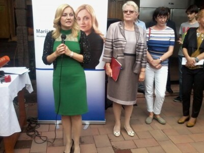 Marijana Petir i prof. Krička