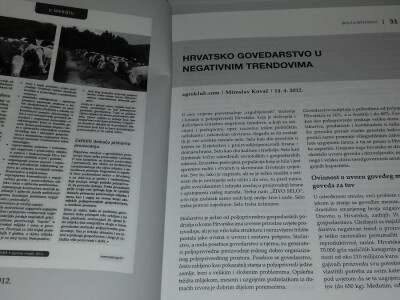 Hrvatska poljoprivredna tematika na 650 stranica