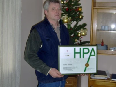 Zlatko Panić s priznanjem za najviše proizvodenog mlijeka u Podravini