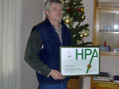 Zlatko Panić s priznanjem za najviše proizvodenog mlijeka u Podravini
