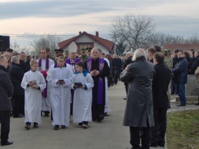 Sprovod je predvodio varaždinski biskup Josip Mrzljak