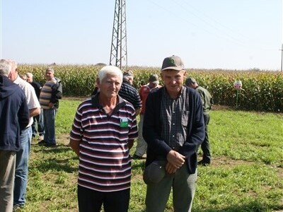 Josip Vidranski i kolega poljoprivrednik!