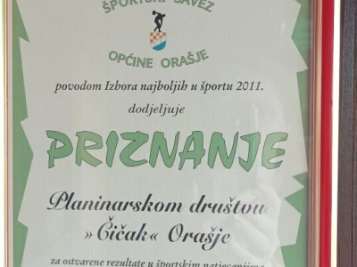 Planinarsko društvo "Čičak"