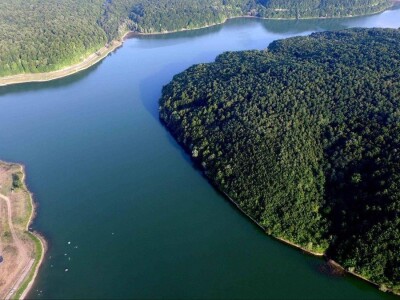 Plodna polja Zlatne doline snimljena dronom