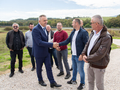 Početka izgradnje pogona za preradu mlijeka "Naša mljekara"