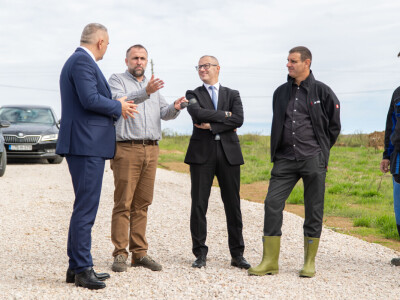 Početka izgradnje pogona za preradu mlijeka "Naša mljekara"