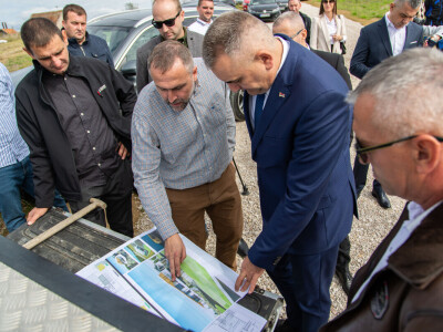 Početka izgradnje pogona za preradu mlijeka "Naša mljekara"