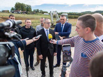 Početka izgradnje pogona za preradu mlijeka "Naša mljekara"