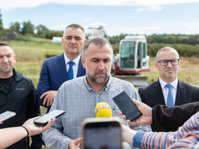 Početka izgradnje pogona za preradu mlijeka "Naša mljekara"