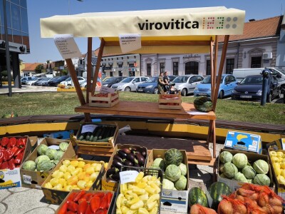 Podjela povrća u Virovitici