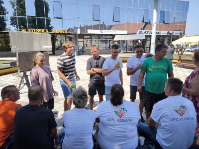 Podjela povrća u Virovitici