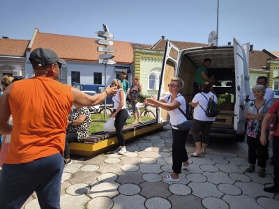 Podjela povrća u Virovitici