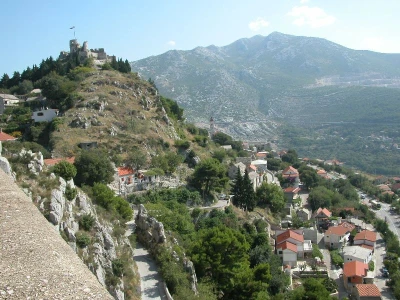 Pogled na Klišku tvrđavu