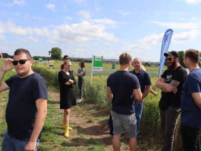 Pokus ozime pšenice na parcelama Alena Šopara