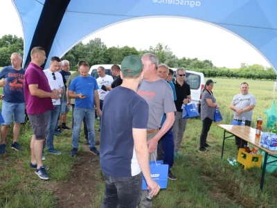 Pokus ozime pšenice na parcelama Alena Šopara