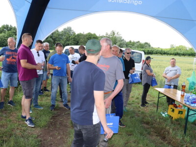 Pokus ozime pšenice na parcelama Alena Šopara