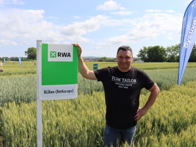 Pokus ozime pšenice na parcelama Alena Šopara